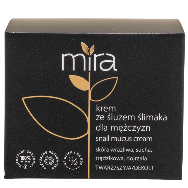 Krem ze śluzem ślimaka dla mężczyzn 50 g