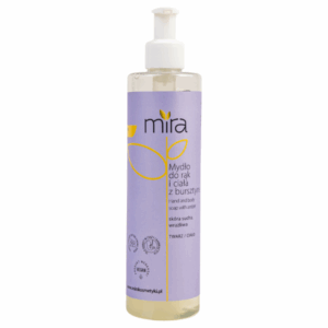 Mydło do twarzy i ciała z bursztynem 300 ml
